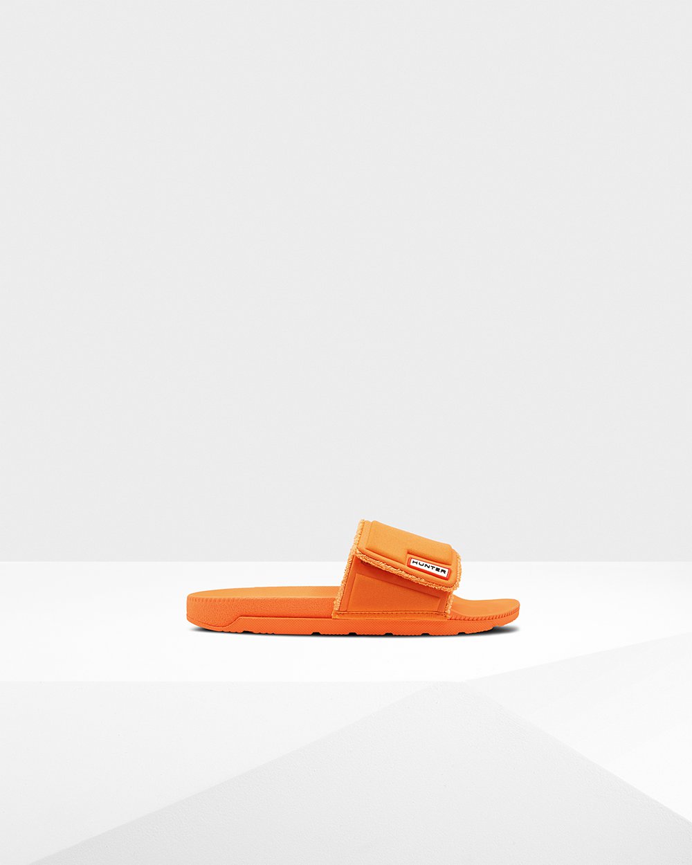 Womens Hunter Slides Orange - Original Adjustable - 3168792-FT